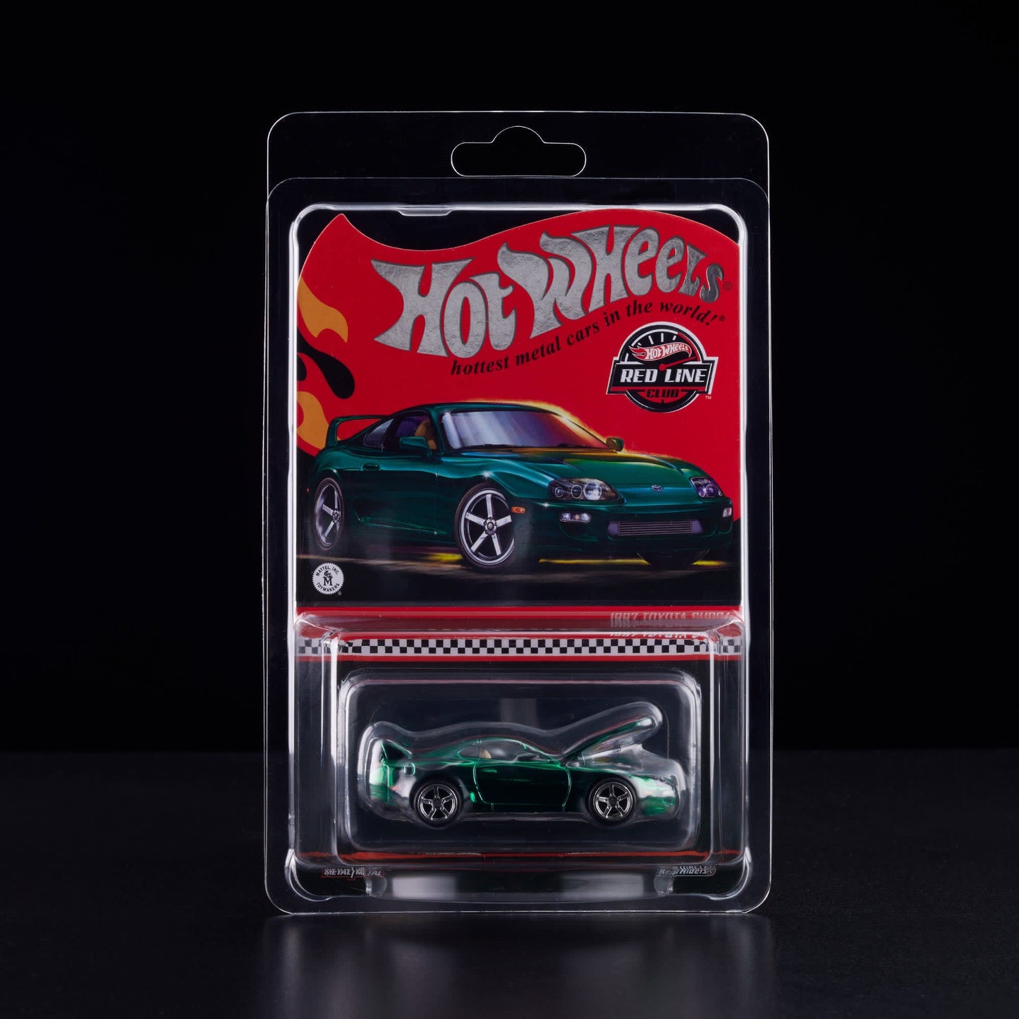 Hot Wheels 1997 Toyota Supra Red Line Club Exclusive Blister Pack