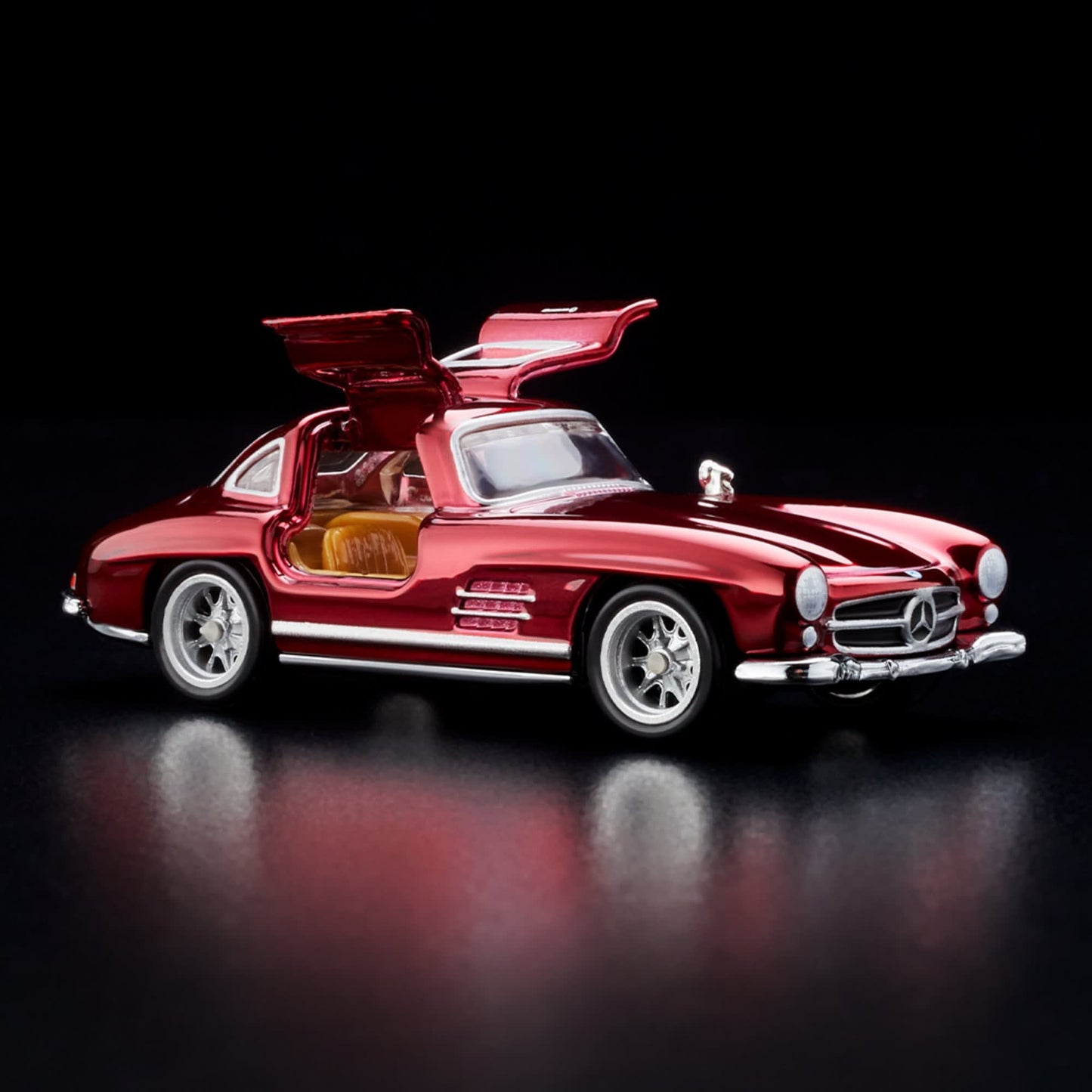 Hot Wheels '55 Mercedes-Benz 300 SL Red Line Club Exclusive With Acrylic Case
