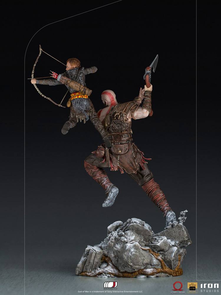 Iron Studios - BDS Art Scale 1/10 - God Of War - Kratos & Atreus