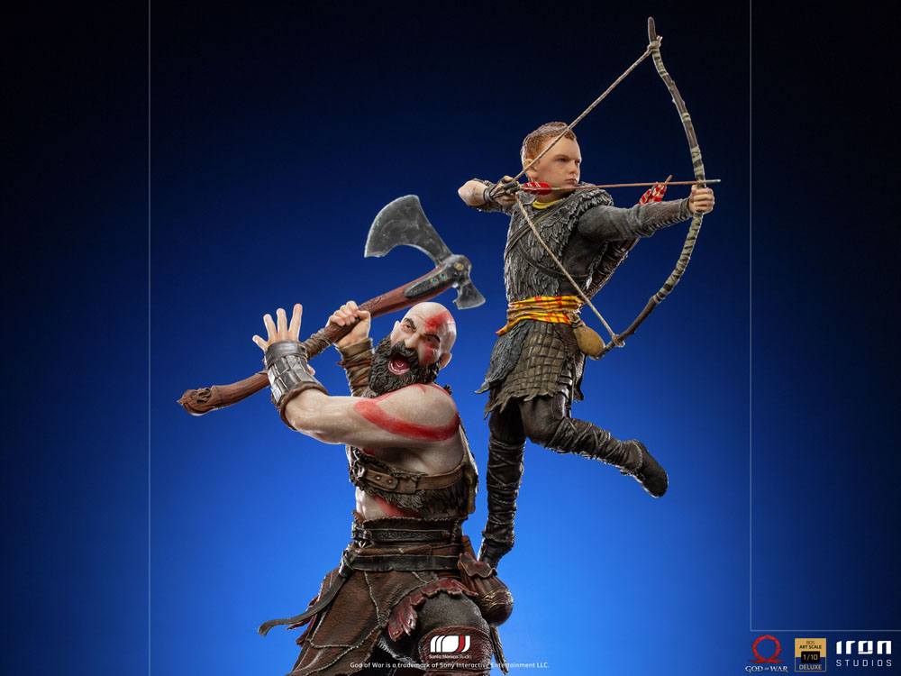 Iron Studios - BDS Art Scale 1/10 - God Of War - Kratos & Atreus