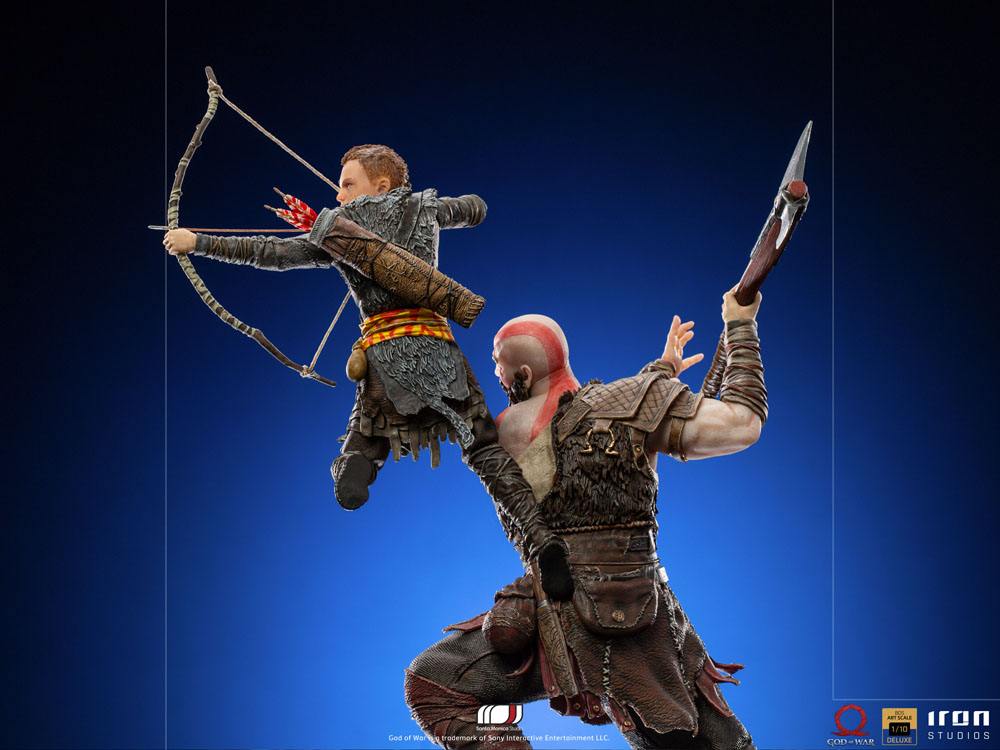 Iron Studios - BDS Art Scale 1/10 - God Of War - Kratos & Atreus