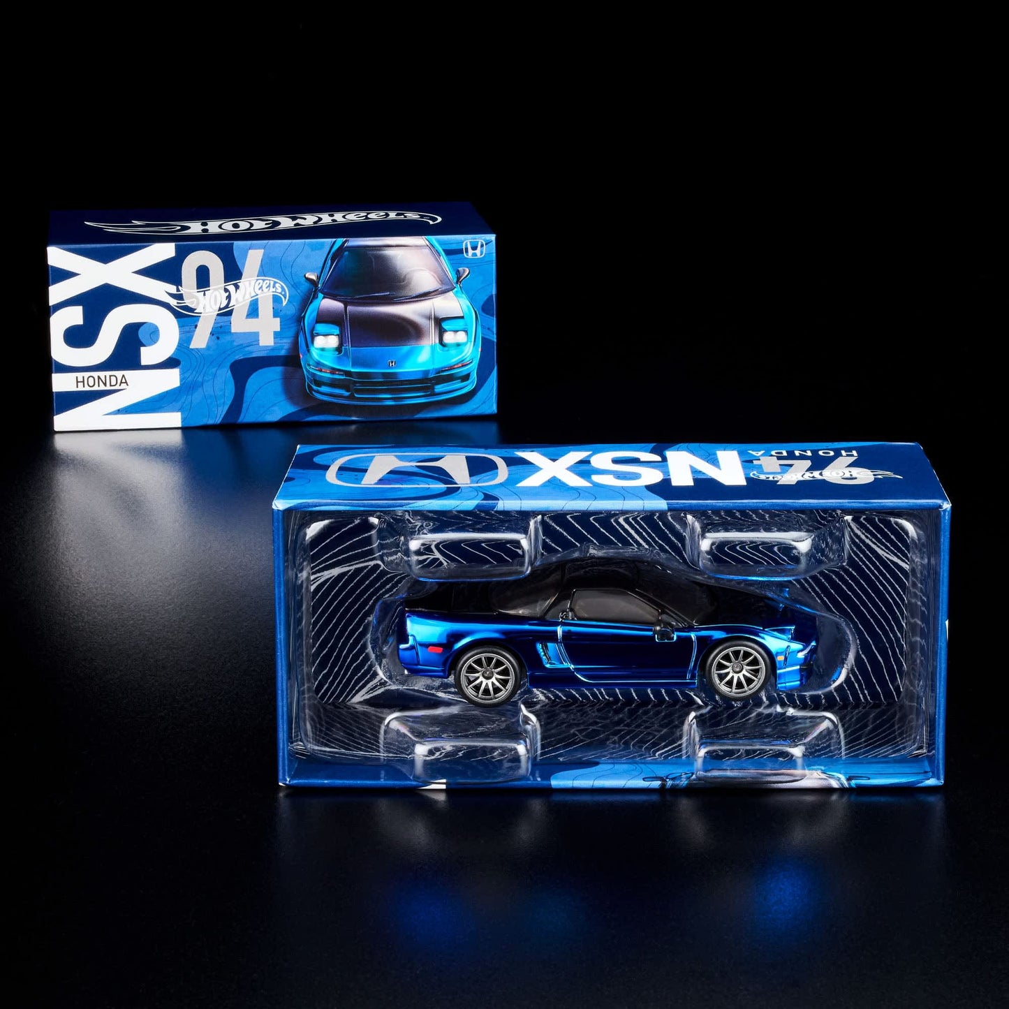 Hot Wheels 1994 Honda NSX Red Line Club Exclusive With Functional Taillights & Popped-Up Headlights