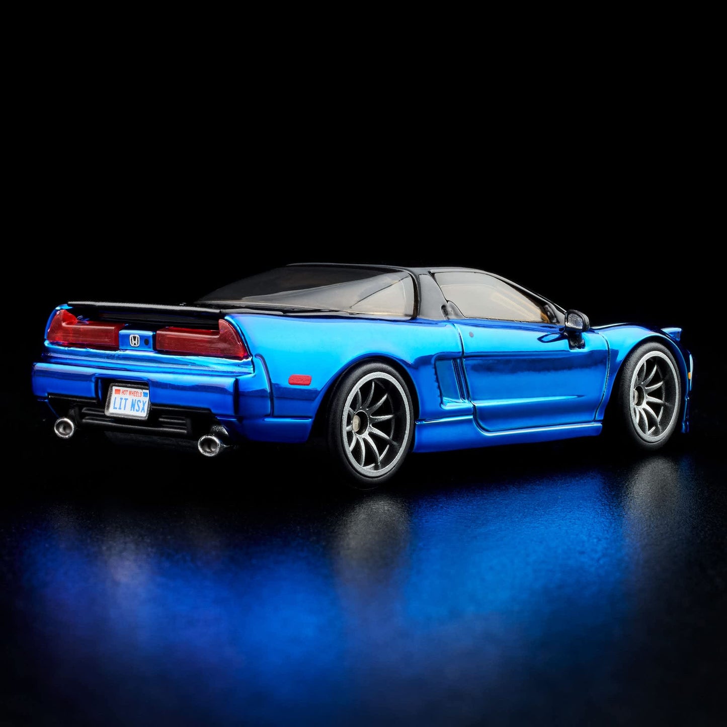 Hot Wheels 1994 Honda NSX Red Line Club Exclusive With Functional Taillights & Popped-Up Headlights