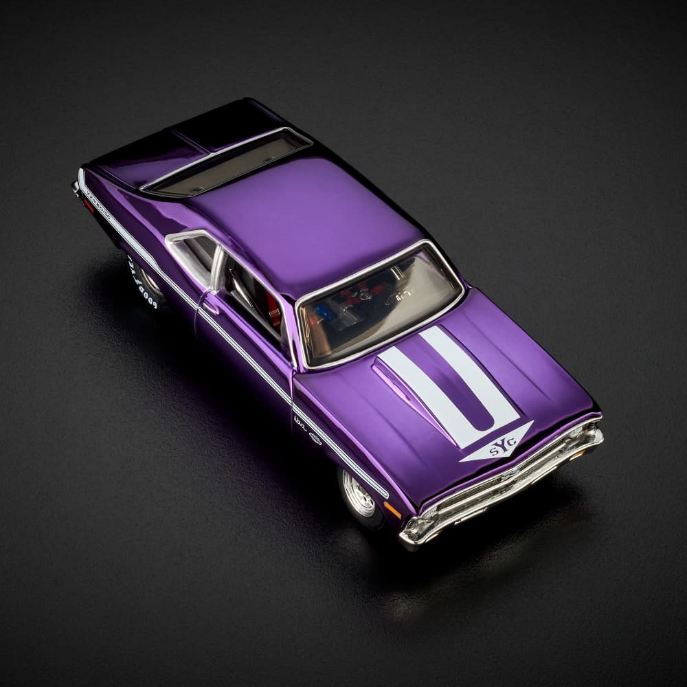 Hot Wheels 1972 Chevy Nova SS Red Line Club Exclusive With Acrylic Case