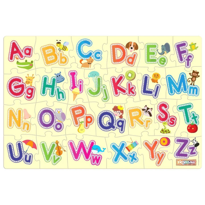 Zigyasaw English Alphabet premium giant floor puzzle game for Kids Age 3+